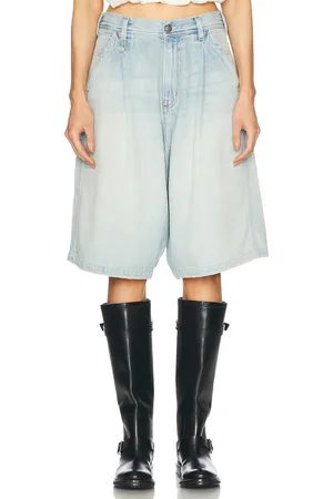 R13 Jesse Carpenter Short in Blue