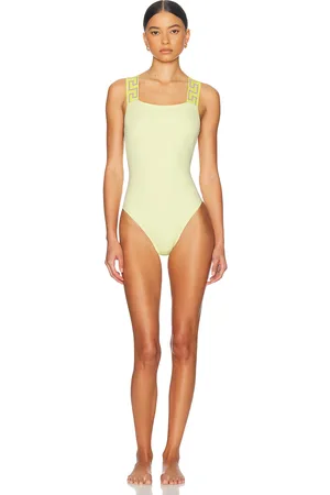 VERSACE One Piece Swimsuit in Yellow