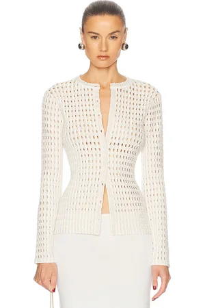Simkhai Gracen Cardigan in Cream