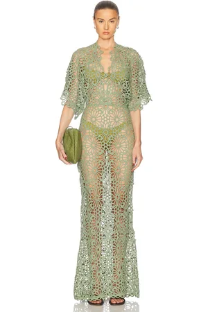Norma Kamali Obie Gown in Green