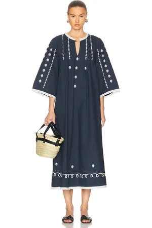 Skall Studio Freya Dress in Navy