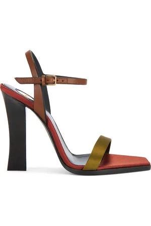 Saint Laurent Susan Sandal in Brown