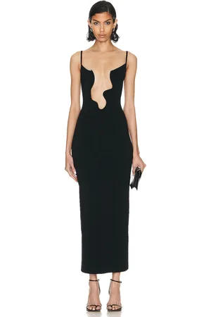 CHRISTOPHER ESBER Salacia Wire Column Dress in