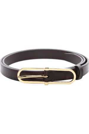 The Row Hermine Belt in Black