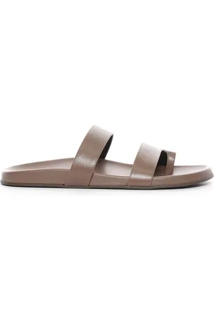 The Row Hugh Sandal in Brown