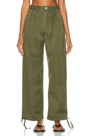 Moussy Fayette Cargo Pant in Army