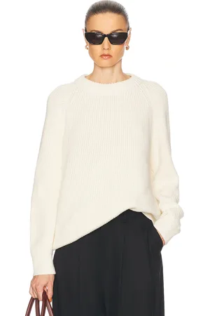 Jenni Kayne Oversized Cotton Fisherman Sweater in