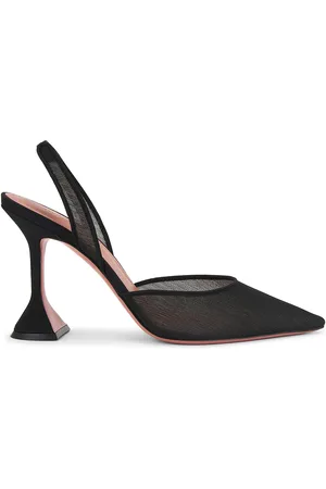 Amina Muaddi Holli 95 Mesh Sling Pump in