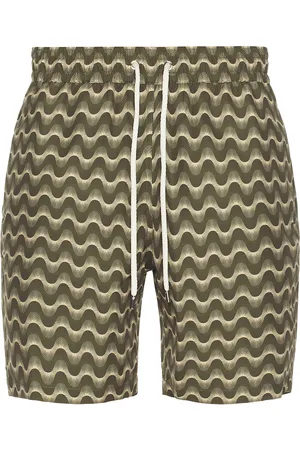 Frescobol Carioca Santos Swim Short in Olive