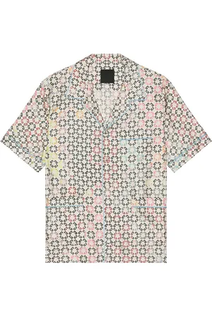 Givenchy Pyjama Short Sleeve Shirt in Beige