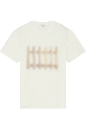 J.W.Anderson Printed Fence Tee in White