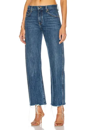 Khaite Kerrie Straight Leg in Blue
