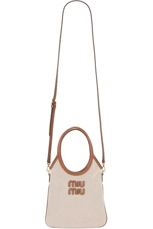 Miu Miu Ivy Tote Bag in Brown