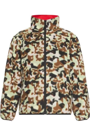 Pop Trading Company Adam Reversible Jacket in Green