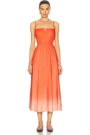 GABRIELA HEARST Magritte Dress in Orange