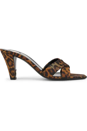 Saint Laurent Jill Sandal in Brown