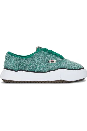 Maison Mihara Yasuhiro Baker Original Sole Long Hair Suede Low-Top Sneaker in