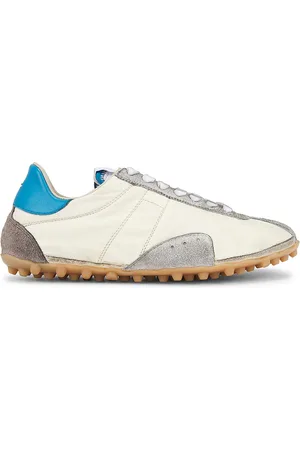 Maison Margiela Sprinters Low Top Sneakers in Cream