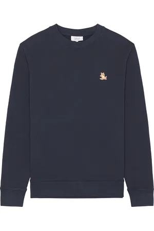 Maison Kitsuné Chillax Patch Regular Sweatshirt in Blue