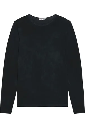 Cotton Citizen Classic Crew Long Sleeve Tee in Black
