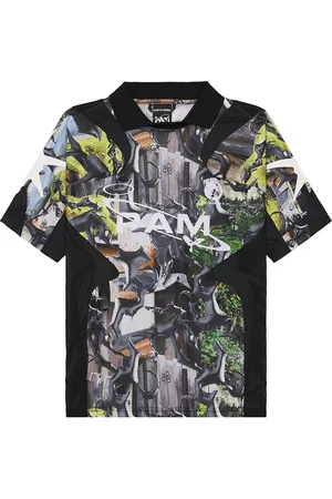 P.A.M. PERKS AND MINI Real Tree Polo Jersey in Black