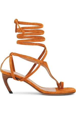 The Attico Nova Sandal in Brown