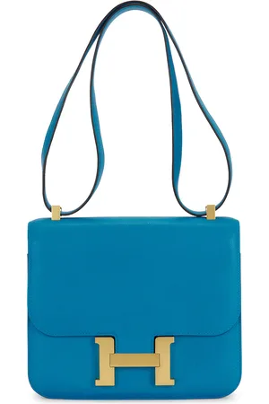 Hermès Constance 24 Shoulder Bag in Blue
