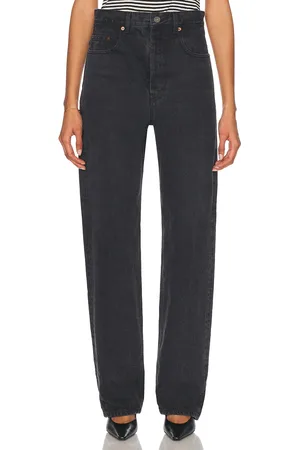 Saint Laurent Wide Leg in Black