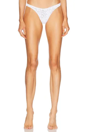 Bond Eye Scene Brief Bikini Bottom in White