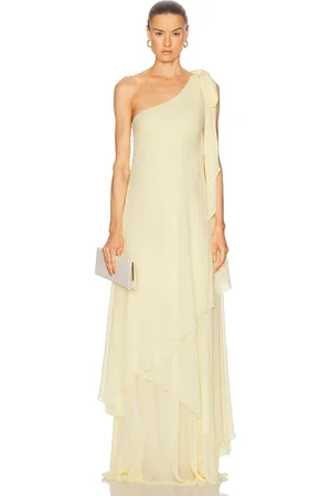 LOVESHACKFANCY Alliara Dress in Lemon