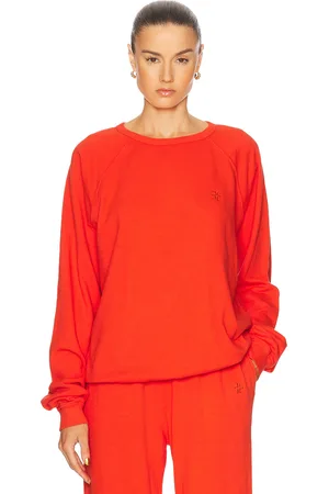 ÉTERNE Sonny Oversized Sweatshirt in Orange