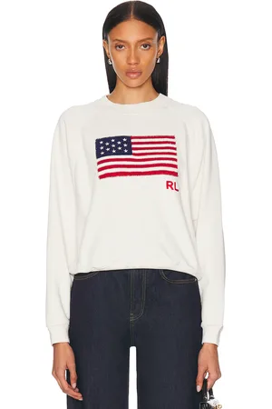 Ralph Lauren Crew Neck Sweatshirt in White