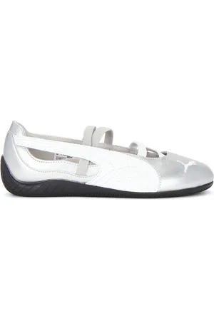 PUMA Speedcat Ballet in Metallic Silver