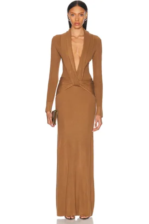 AYA MUSE Aure Dress in Brown