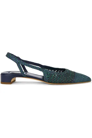 GABRIELA HEARST Perro Slide in Green