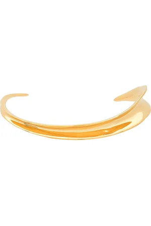 Saint Laurent Necklace in Metallic Gold