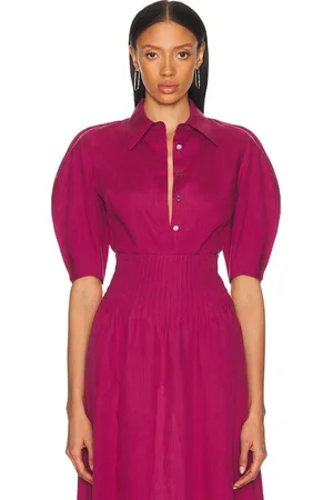 GABRIELA HEARST Sansi Top in Pink