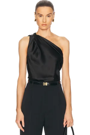 The Sei One Shoulder Drape Top in