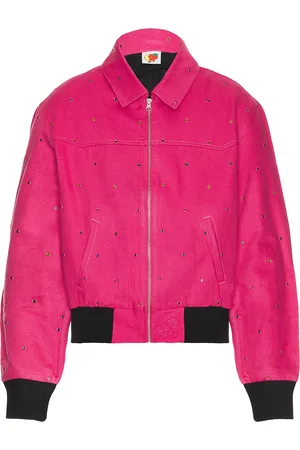 Sky High Farm Studded Work Jacket Woven in Rose