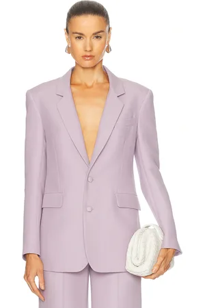 ADAM LIPPES Harris Blazer in Lavender