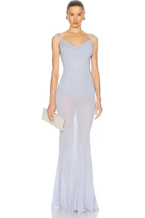 ALEXANDRE VAUTHIER Sleeveless Maxi Dress in Lavender