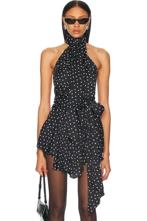 ALEXANDRE VAUTHIER Polka Dot Sleeveless Blouse in