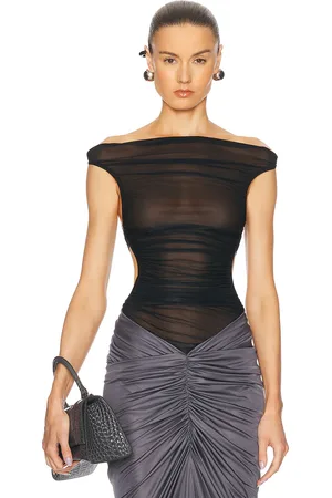 Atlein Cut Out Ruched Top in