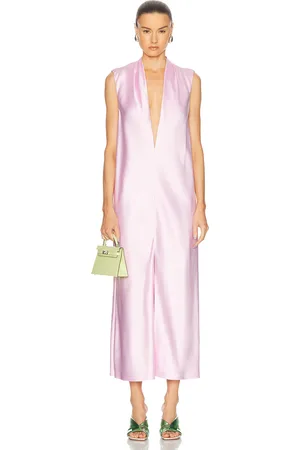 BRANDON MAXWELL The Daphne Dress in Pink