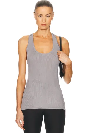 Helmut Lang Twist Tank Top in Grey