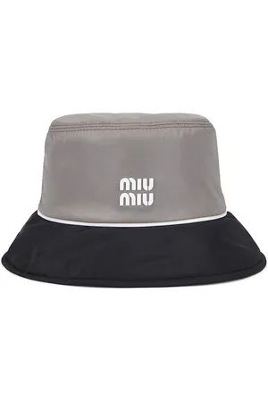 Miu Miu Bucket Hat in Grey