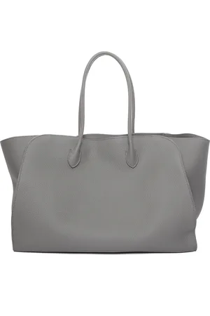 The Row Marlo Top Handle Bag in Grey