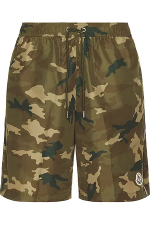 Moncler Swim Shorts in Green