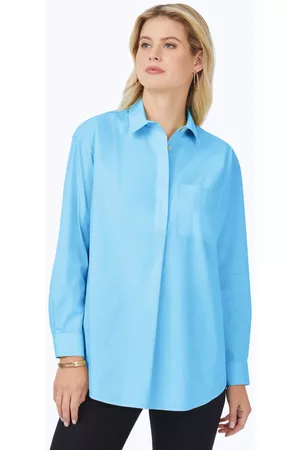 Foxcroft Women Tunics - Lacey Stretch Non-Iron Pullover Tunic