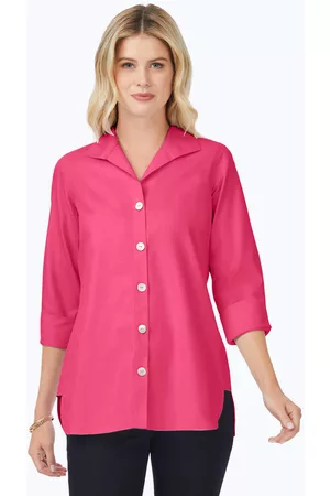 Foxcroft Pandora Essential Pinpoint Non-Iron Tunic
